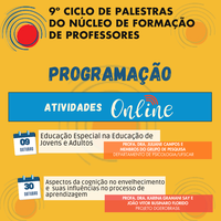 Educação Especial é tema da primeira atividade do 9º Ciclo de Palestras do Núcleo de Formação de Professores